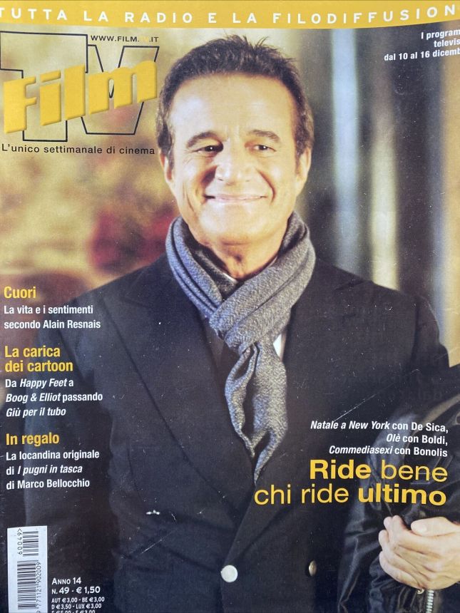 FILM TV magazine side cover Issue 49 10 December 2006