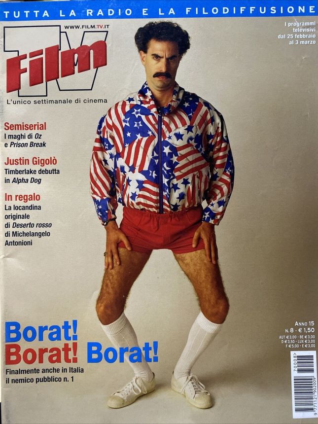 FILM TV magazine side cover Issue 8 25 February 2007