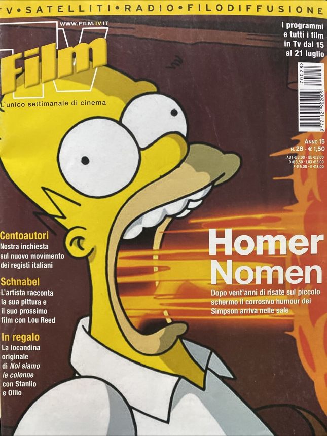 FILM TV magazine side cover Issue 28 15 July 2007