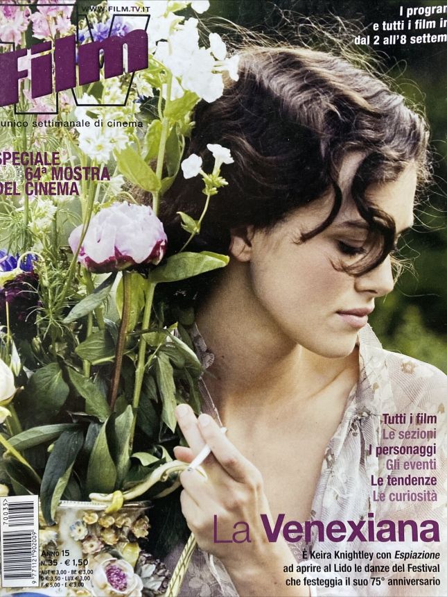 FILM TV magazine side cover Issue 35 2 September 2007