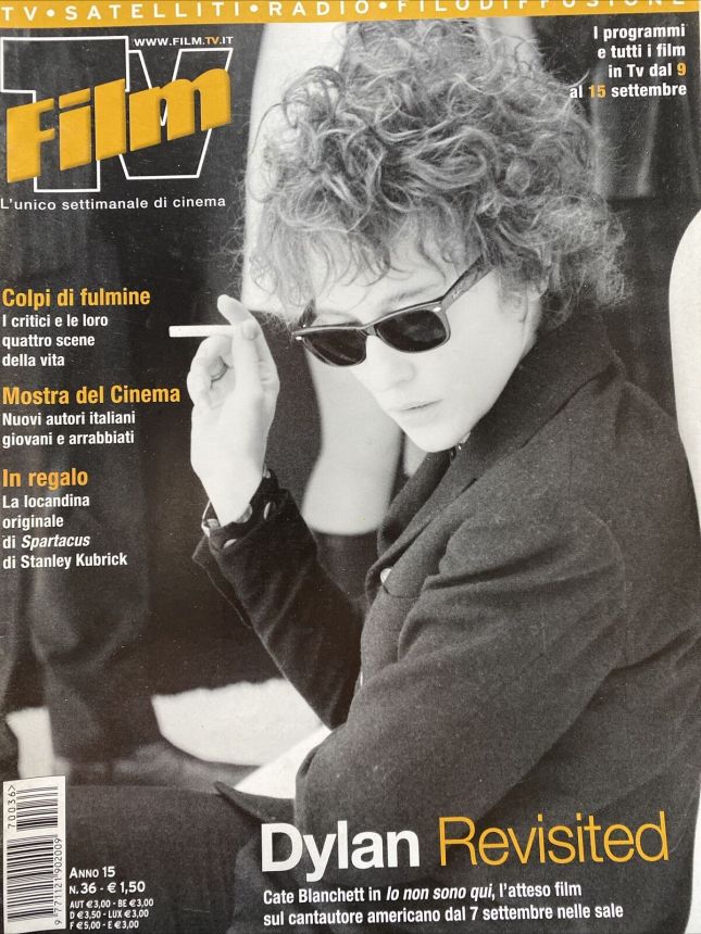 FILM TV magazine side cover Issue 36 9 September 2007