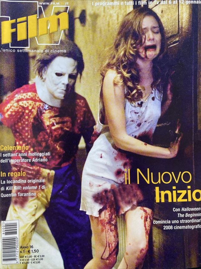 FILM TV magazine side cover Issue 1 6 January 2008