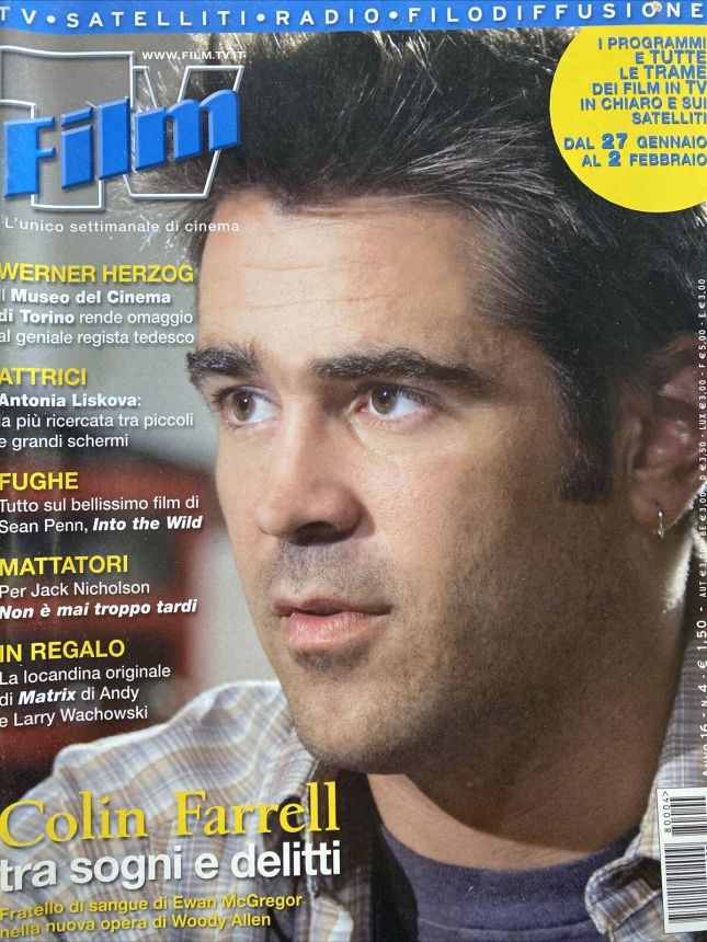 FILM TV magazine side cover Issue 4 27 January 2008