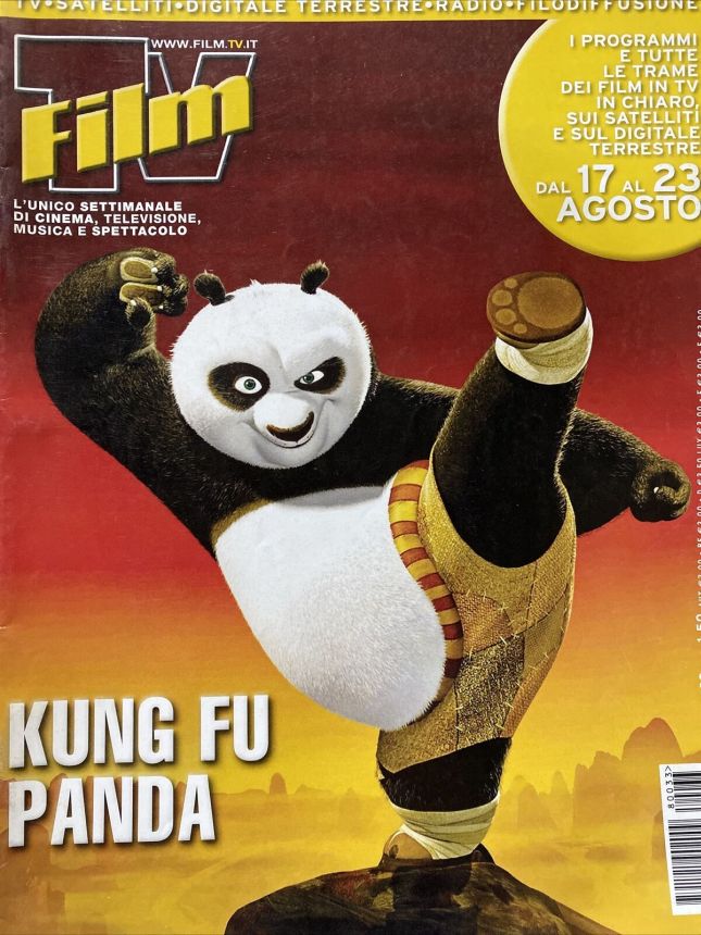 FILM TV magazine side cover Issue 33 17 August 2008