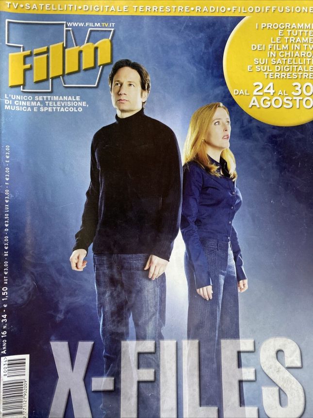 FILM TV magazine side cover Issue 34 24 August 2008