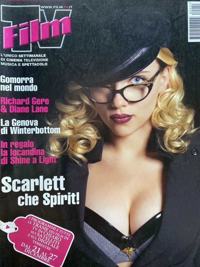 FILM TV magazine side cover Issue 51 21 December 2008