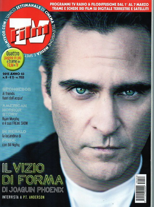 FILM TV magazine side cover Issue 8 1 March 2015