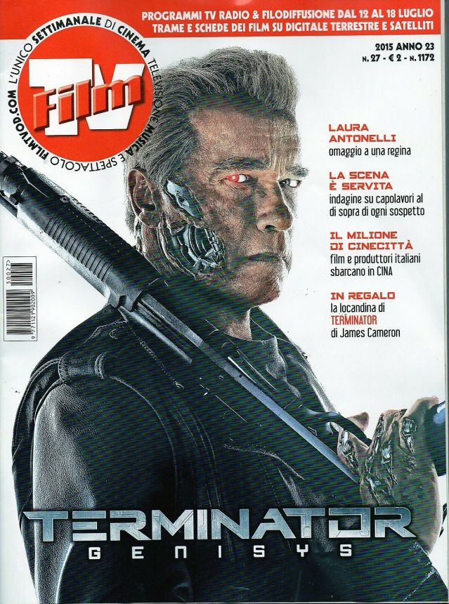 FILM TV magazine side cover Issue 27 12 July 2015