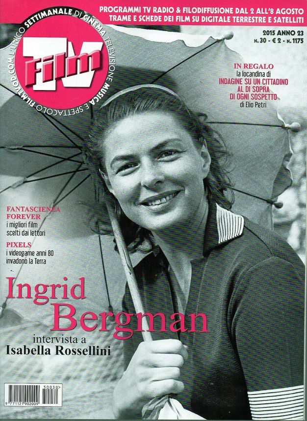 FILM TV magazine side cover Issue 30 2 August 2015