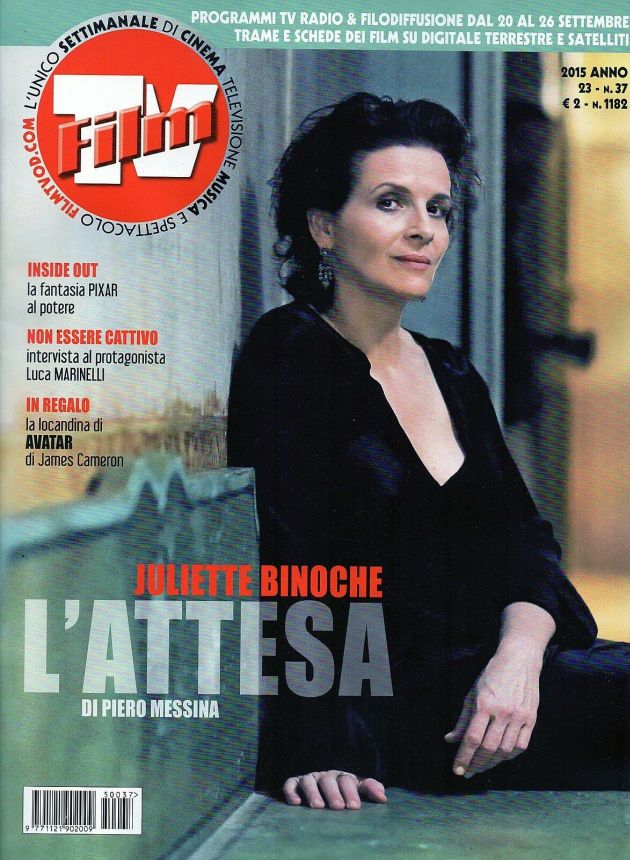 FILM TV magazine side cover Issue 37 20 September 2015