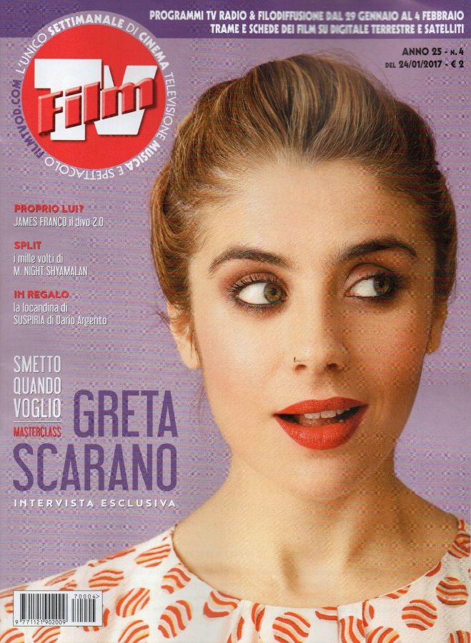 FILM TV magazine side cover Issue 4 24 January 2017