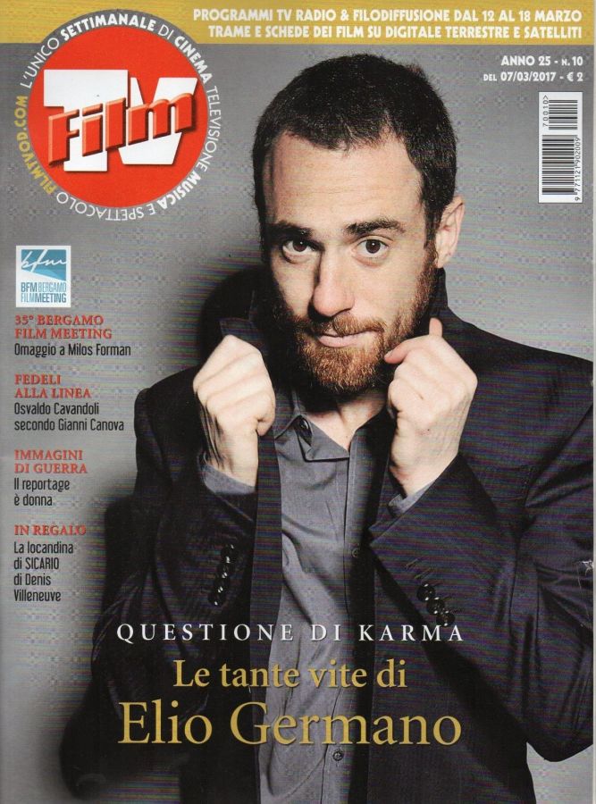 FILM TV magazine side cover Issue 10 7 March 2017