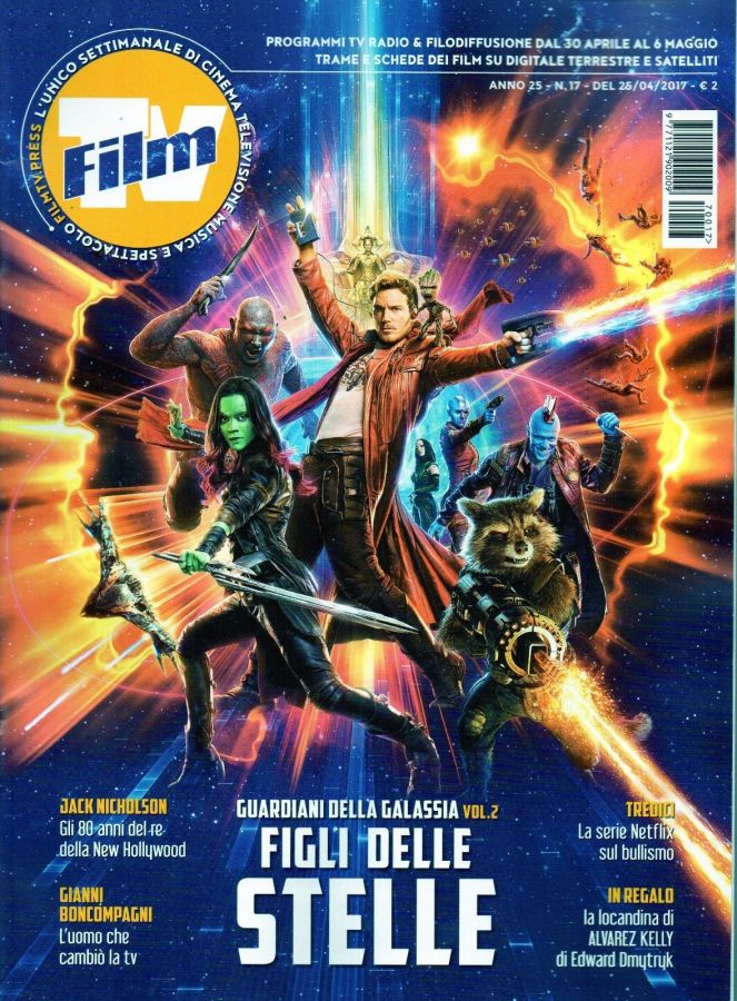 FILM TV magazine side cover Issue 17 25 April 2017