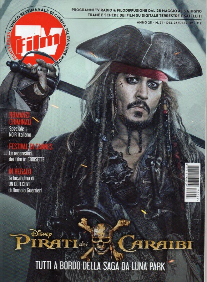 FILM TV magazine side cover Issue 21 23 May 2017