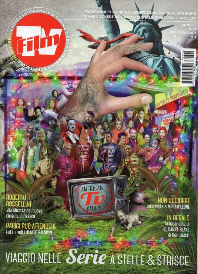 FILM TV magazine side cover Issue 24 13 June 2017