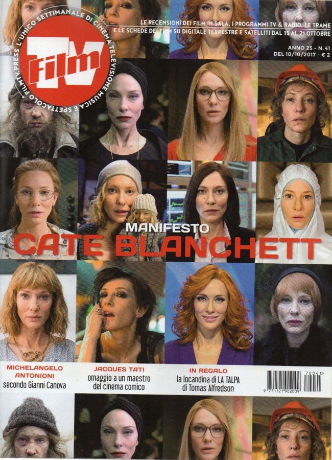 FILM TV magazine side cover Issue 41 10 October 2017