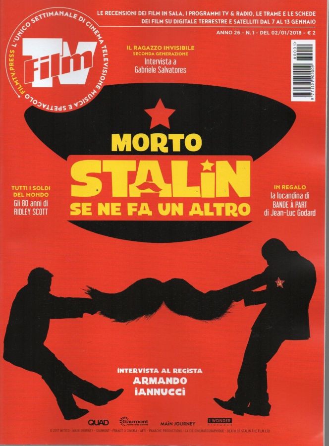 FILM TV magazine side cover Issue 1 2 January 2018