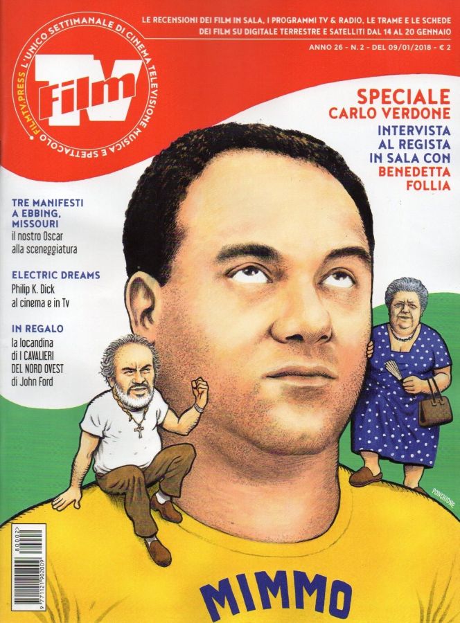 FILM TV magazine side cover Issue 2 9 January 2018