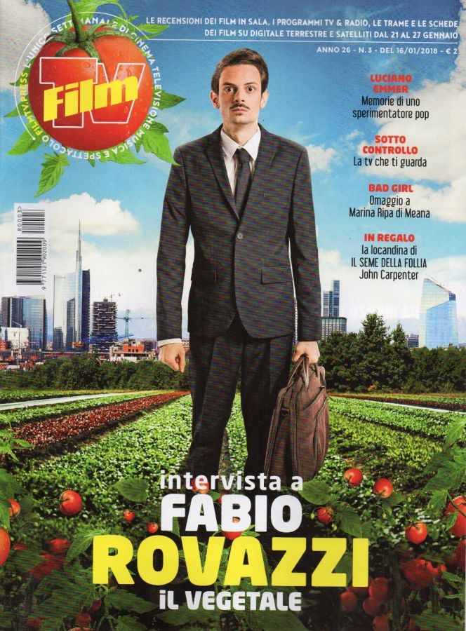 FILM TV magazine side cover Issue 3 16 January 2018