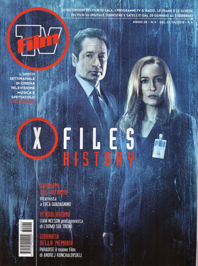 FILM TV magazine side cover Issue 4 23 January 2018