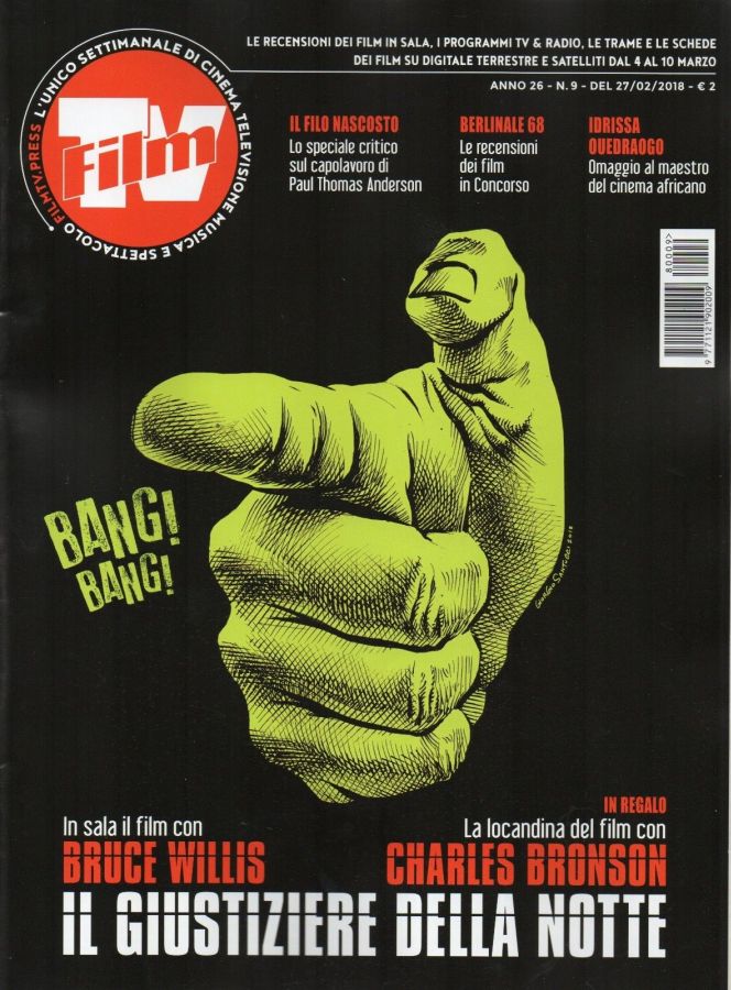 FILM TV magazine side cover Issue 9 27 February 2018