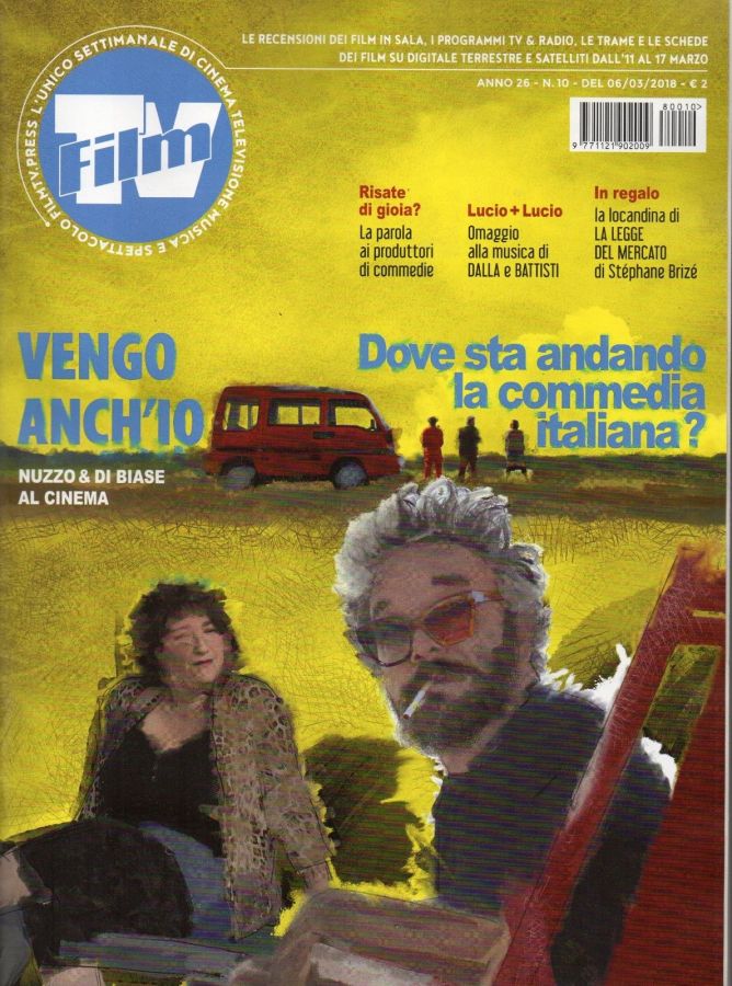 FILM TV magazine side cover Issue 10 6 March 2018