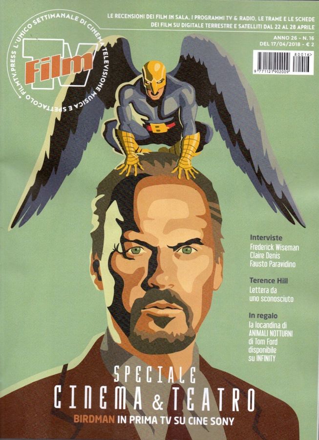 FILM TV magazine side cover Issue 16 17 April 2018