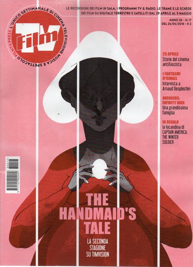 FILM TV magazine side cover Issue 17 24 April 2018