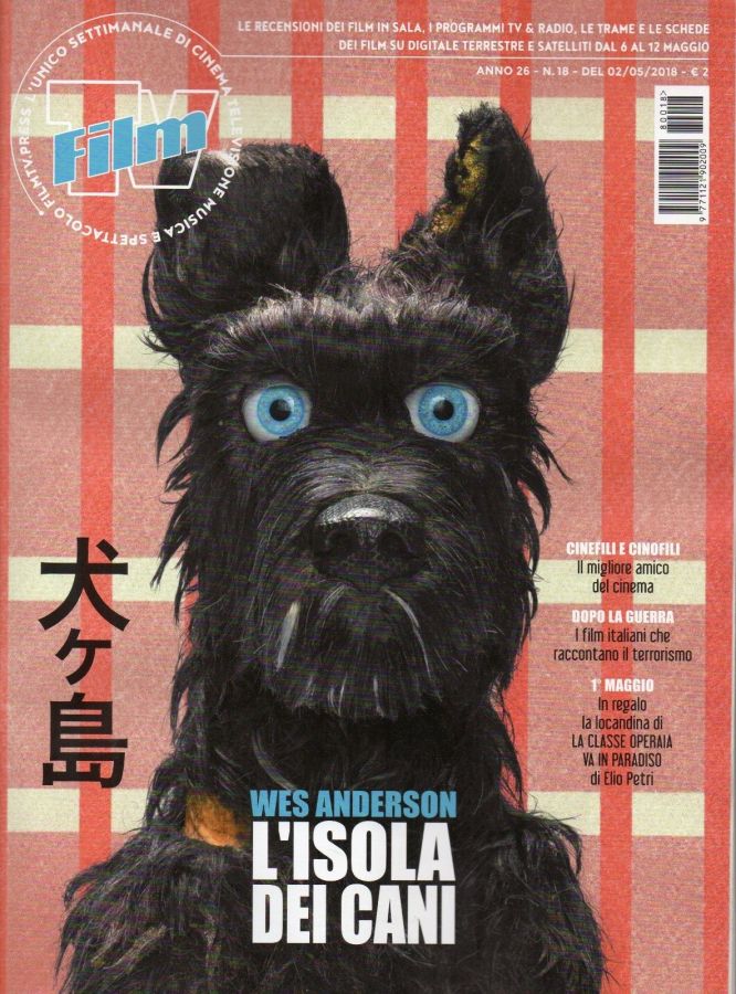 FILM TV magazine side cover Issue 18 2 May 2018