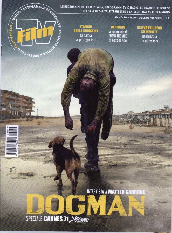 FILM TV magazine side cover Issue 19 8 May 2018