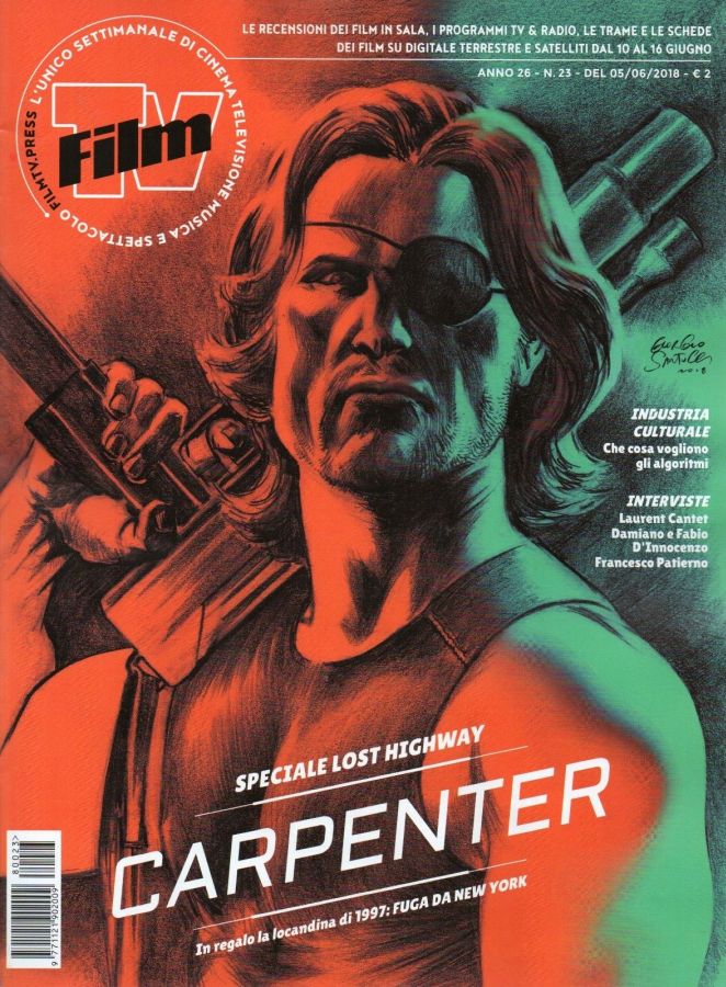 FILM TV magazine side cover Issue 23 5 June 2018