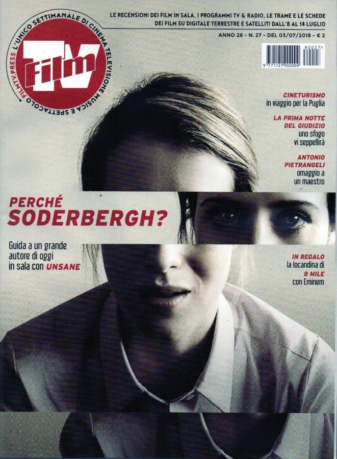 FILM TV magazine side cover Issue 27 3 July 2018