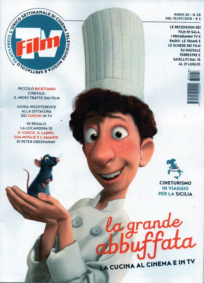 FILM TV magazine side cover Issue 28 10 July 2018