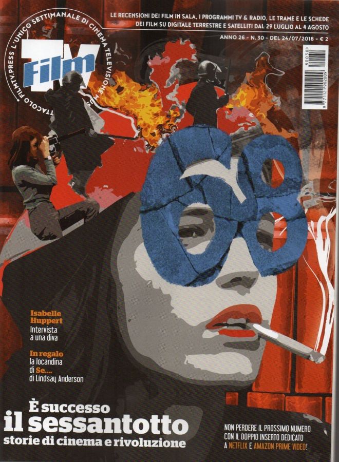 FILM TV magazine side cover Issue 30 24 July 2018