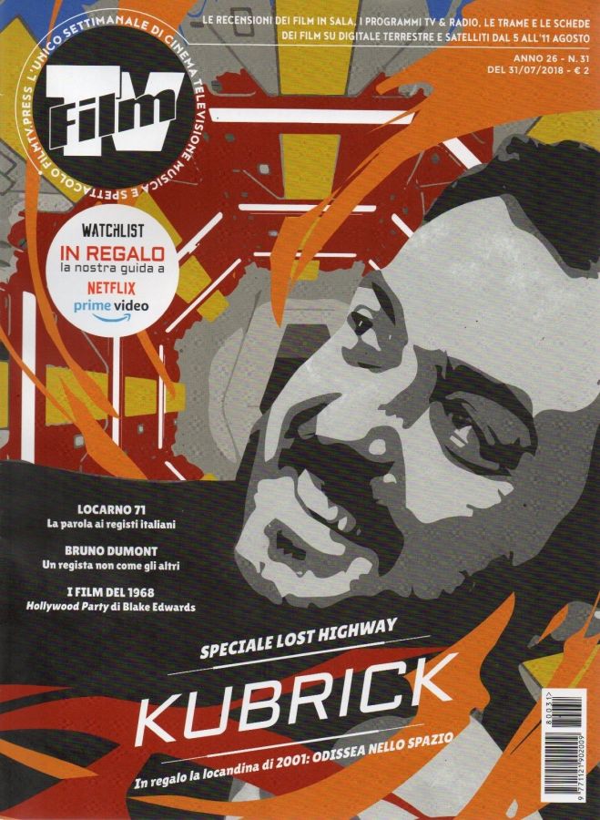 FILM TV magazine side cover Issue 31 31 July 2018