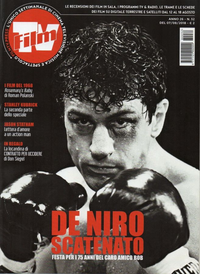 FILM TV magazine side cover Issue 32 7 August 2018