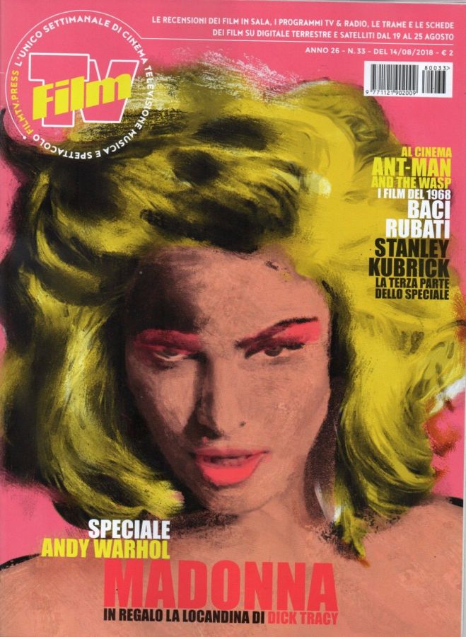 FILM TV magazine side cover Issue 33 14 August 2018