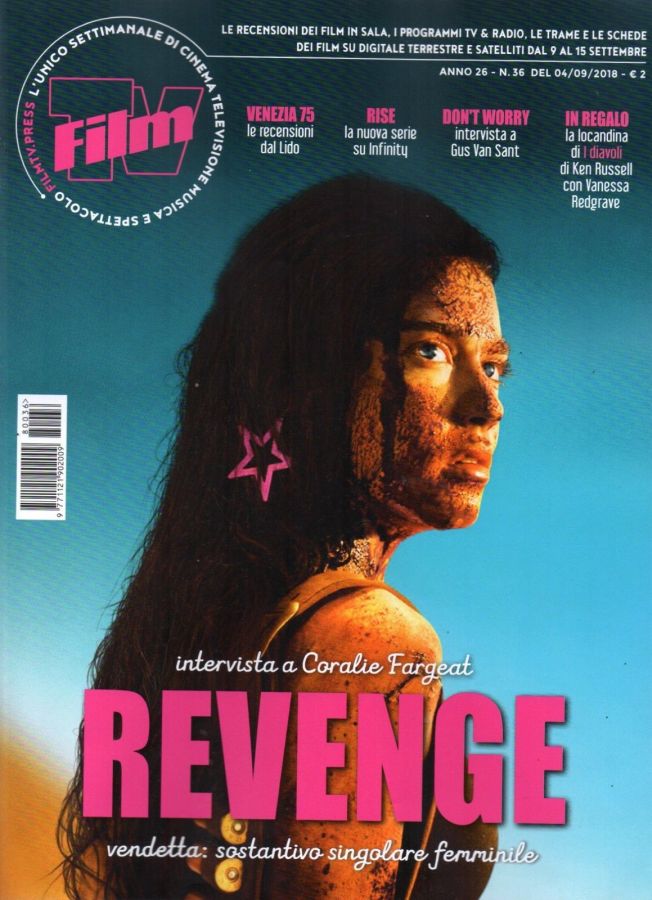 FILM TV magazine side cover Issue 36 4 September 2018