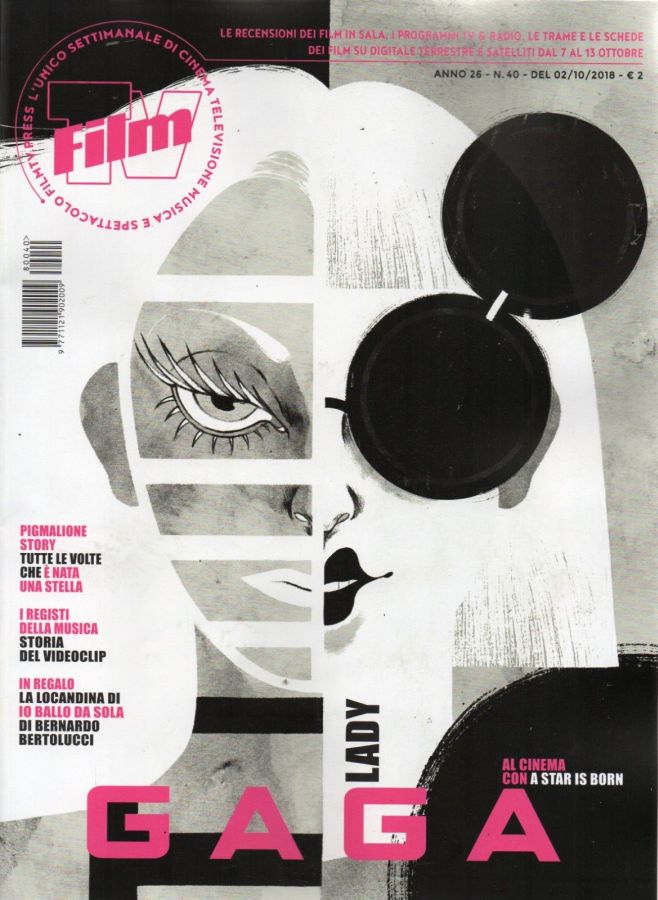 FILM TV magazine side cover Issue 40 2 October 2018