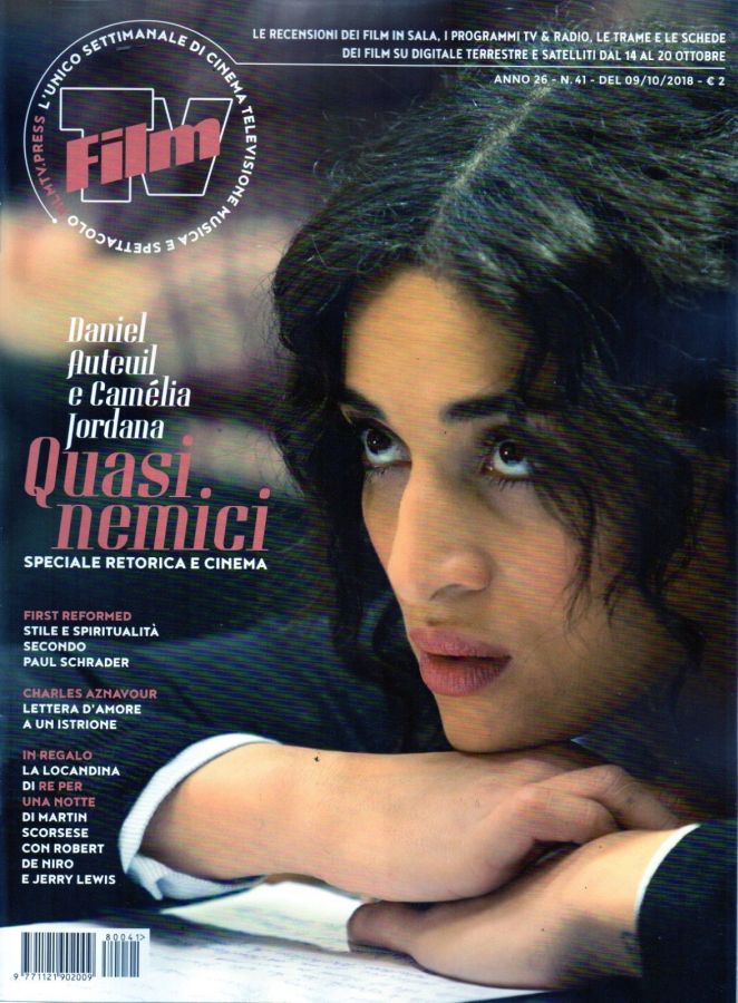 FILM TV magazine side cover Issue 41 9 October 2018