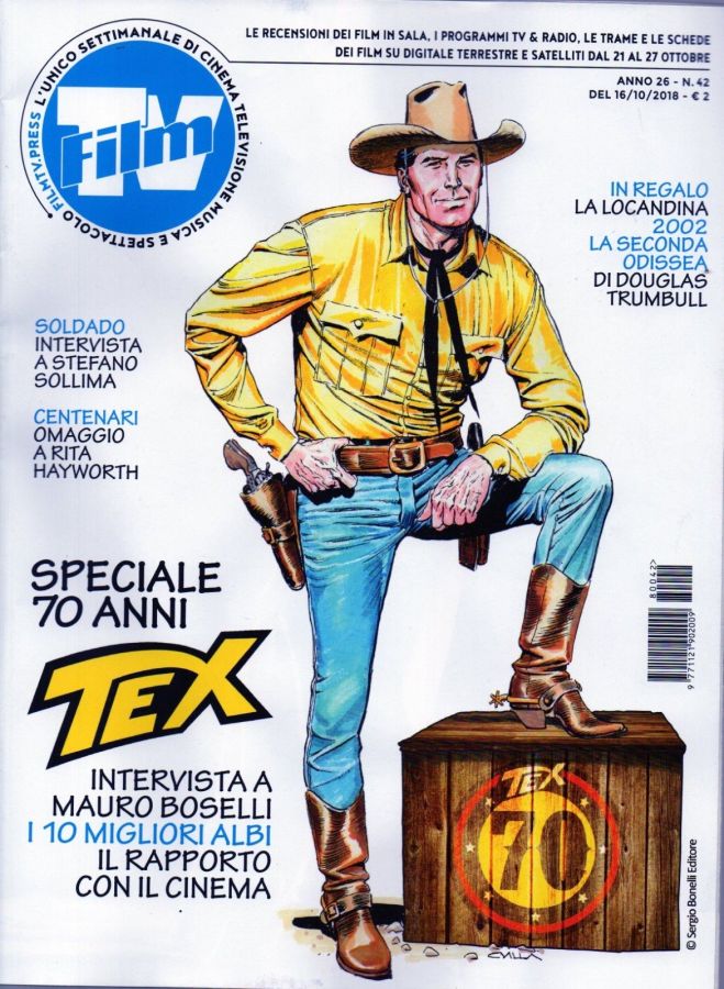 FILM TV magazine side cover Issue 42 16 October 2018