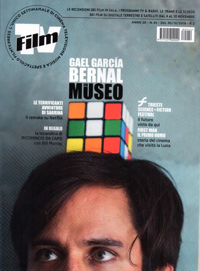 FILM TV magazine side cover Issue 44 30 October 2018
