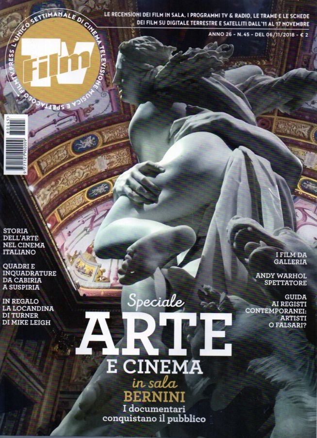 FILM TV magazine side cover Issue 45 6 November 2018