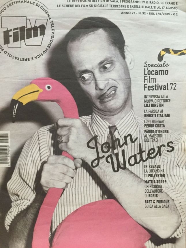 FILM TV magazine side cover Issue 32 6 August 2019
