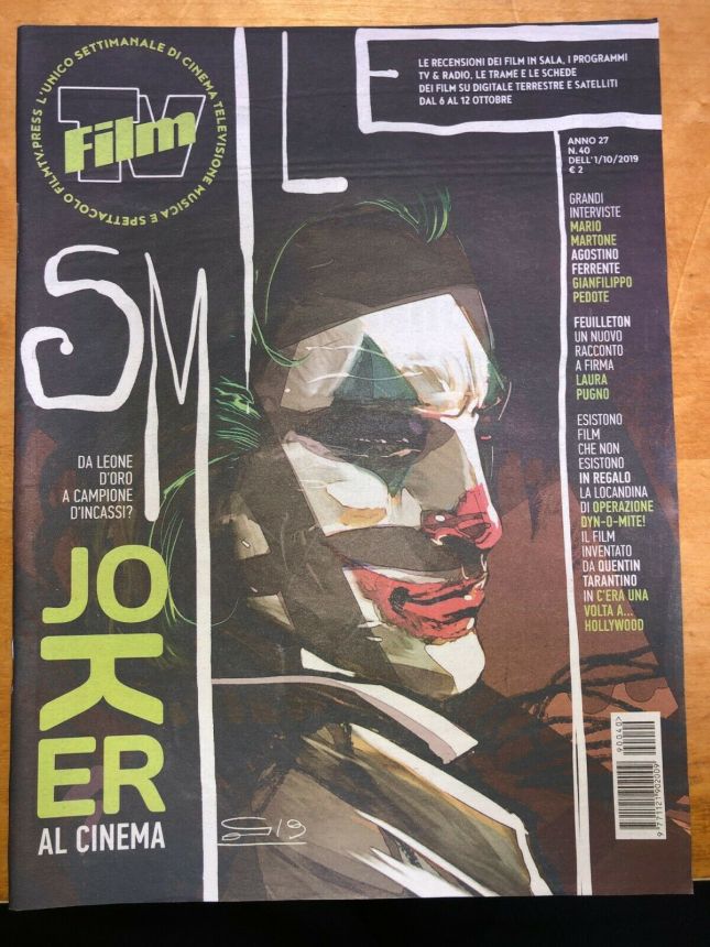 FILM TV magazine side cover Issue 40 1 October 2019