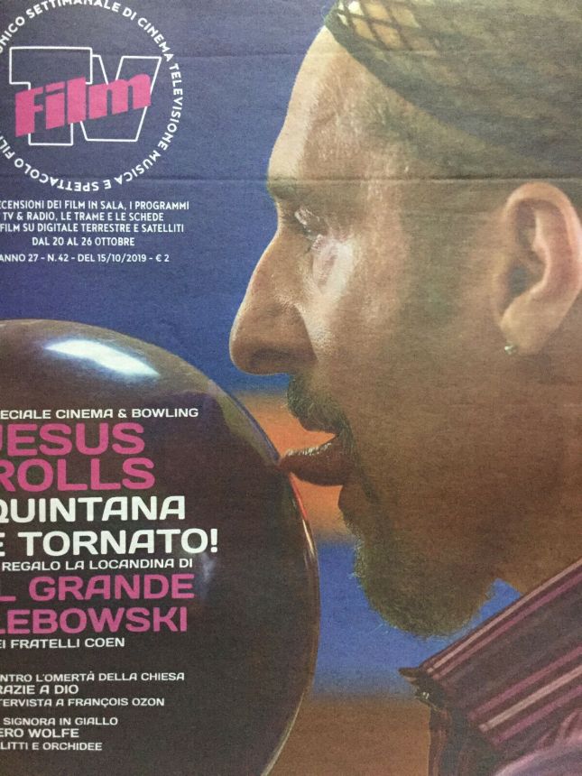 FILM TV magazine side cover Issue 42 15 October 2019