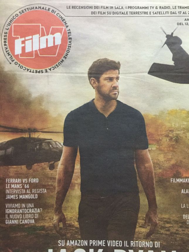 FILM TV magazine side cover Issue 46 1 November 2019