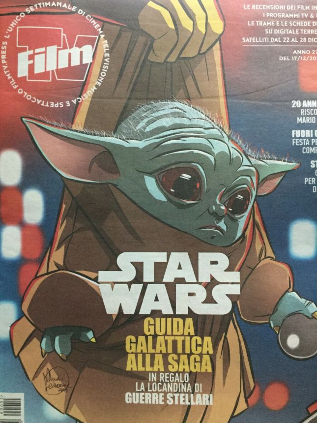 FILM TV magazine side cover Issue 51 17 December 2019