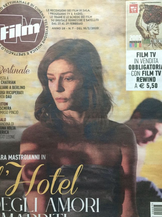 FILM TV magazine side cover Issue 7 18 February 2020