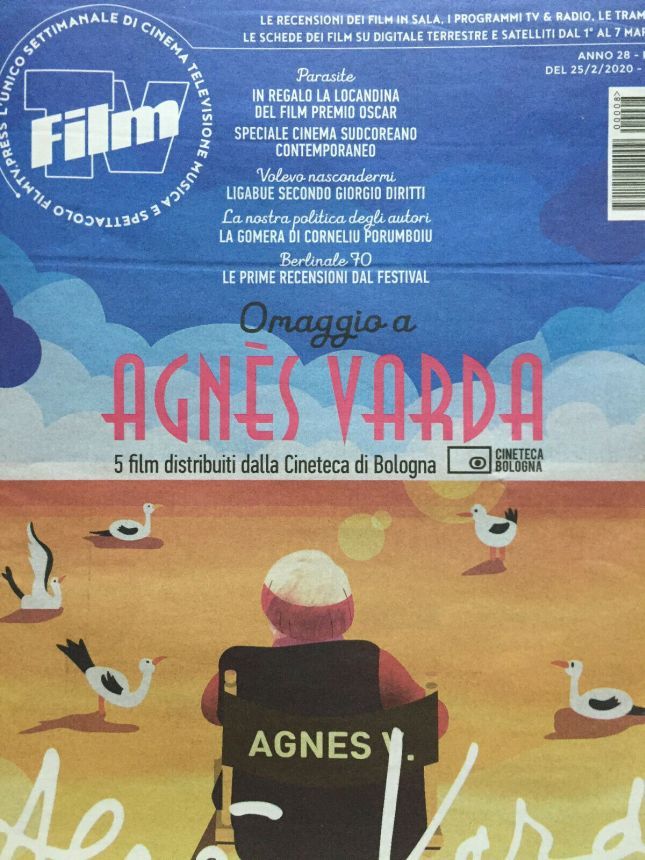 FILM TV magazine side cover Issue 8 25 February 2020
